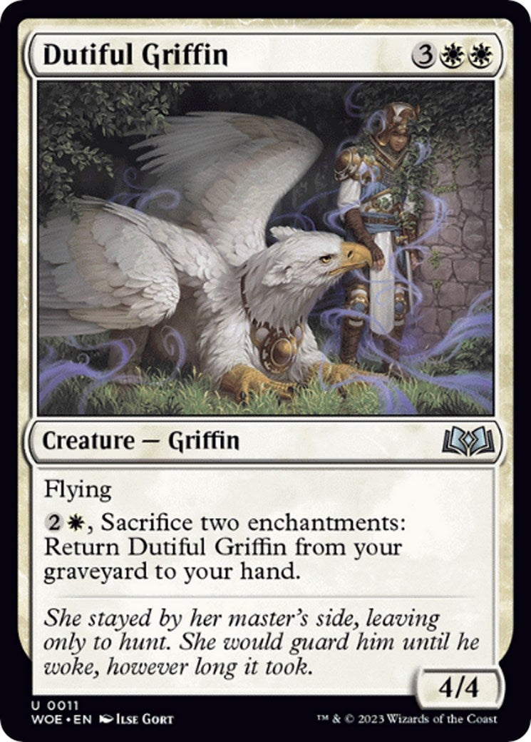 Image for Dutiful Griffin (Wilds of Eldraine) (11) - Magic: The Gathering