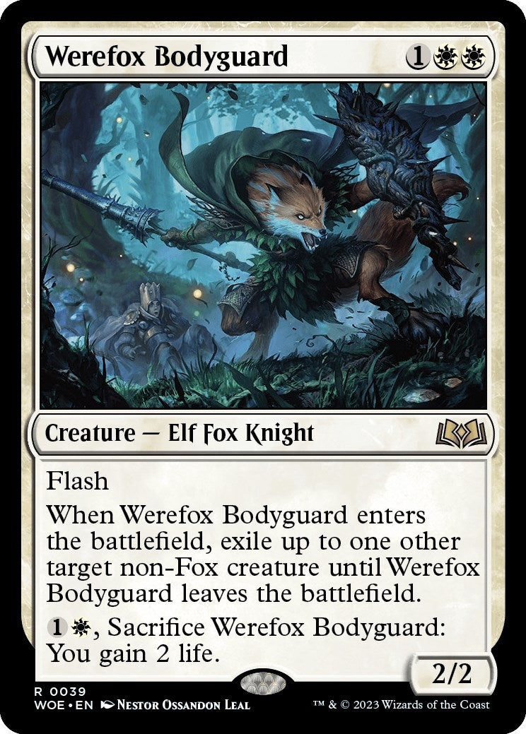 Image for Werefox Bodyguard (Wilds of Eldraine) (39) - Magic: The Gathering