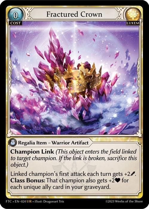 Image for Fractured Crown (Fractured Crown) (024) - Grand Archive TCG