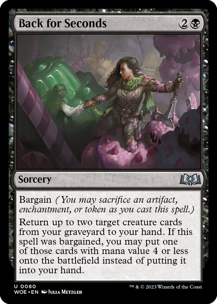 Image for Back for Seconds (Wilds of Eldraine) (80) - Magic: The Gathering