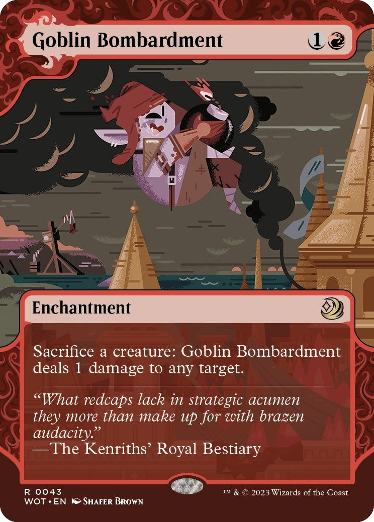 Image for Goblin Bombardment (Wilds of Eldraine: Enchanting Tales) (43) - Magic: The Gathering