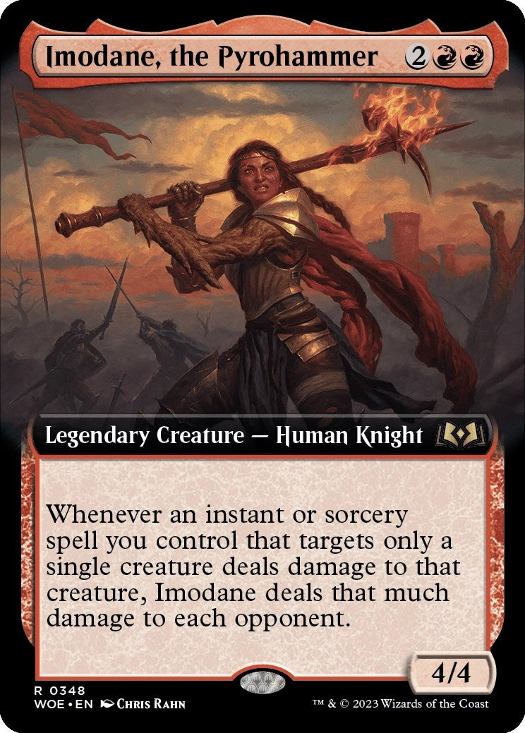 Image for Imodane, the Pyrohammer (Extended Art) (Wilds of Eldraine) (348) - Magic: The Gathering