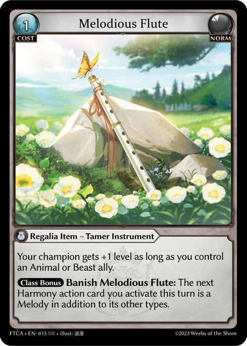 Image for Melodious Flute (Fractured Crown) (013) - Grand Archive TCG