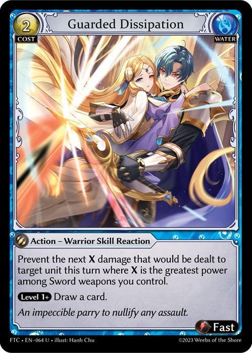 Image for Guarded Dissipation (Fractured Crown) (064) - Grand Archive TCG