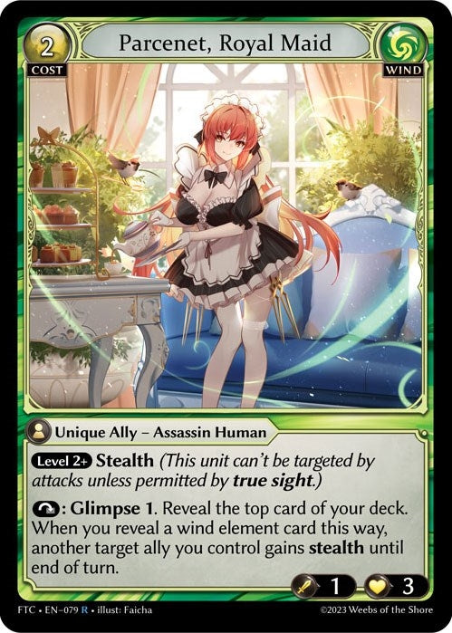 Image for Parcenet, Royal Maid (Fractured Crown) (079) - Grand Archive TCG