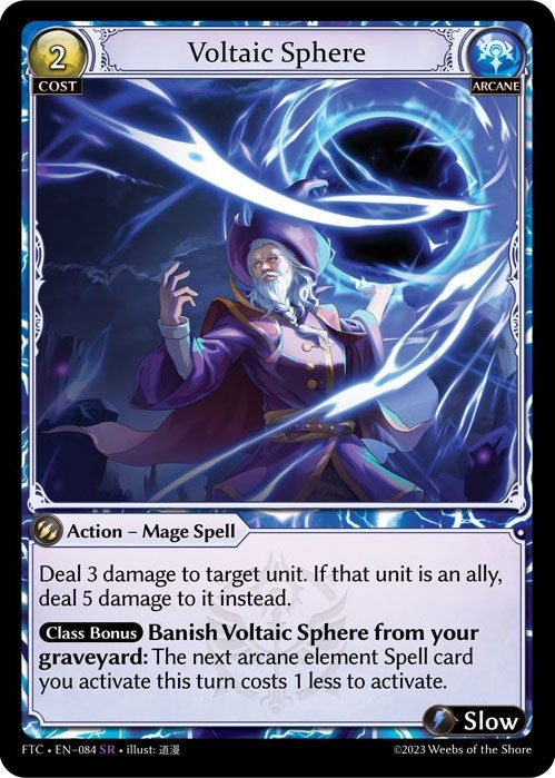 Image for Voltaic Sphere (Fractured Crown) (084) - Grand Archive TCG