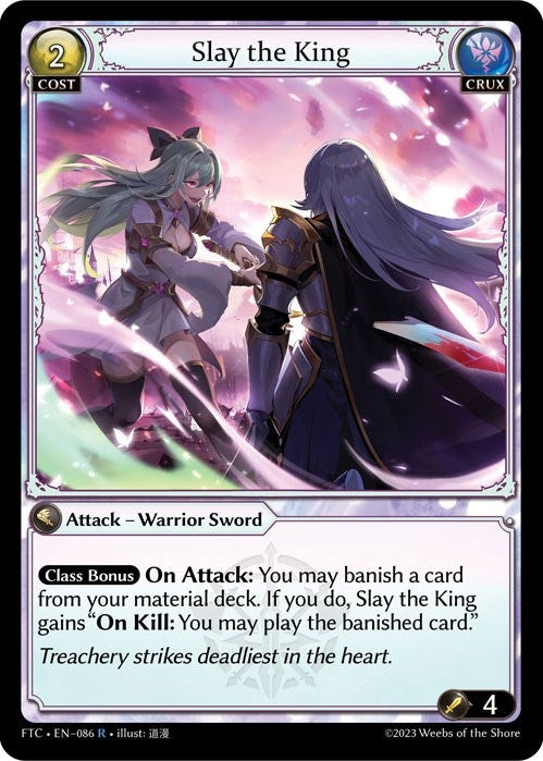 Image for Slay the King (Fractured Crown) (086) - Grand Archive TCG