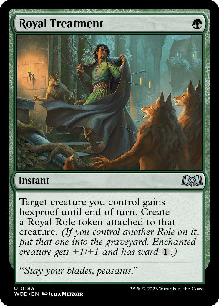 Image for Royal Treatment (Wilds of Eldraine) (183) - Magic: The Gathering