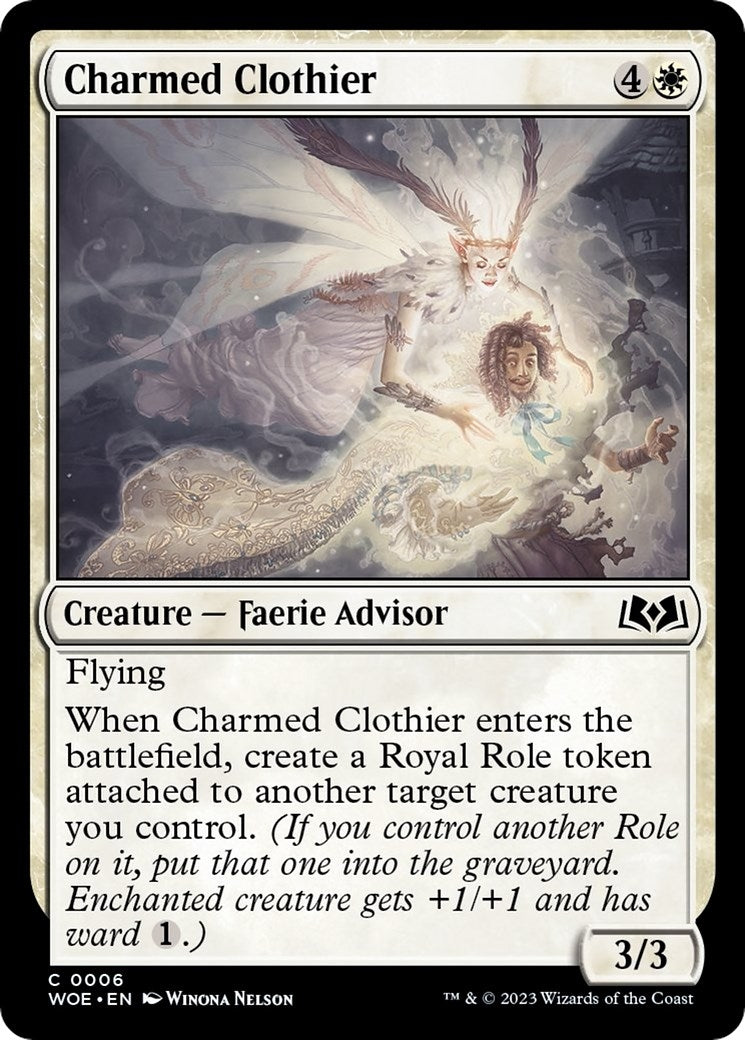 Image for Charmed Clothier (Wilds of Eldraine) (6) - Magic: The Gathering
