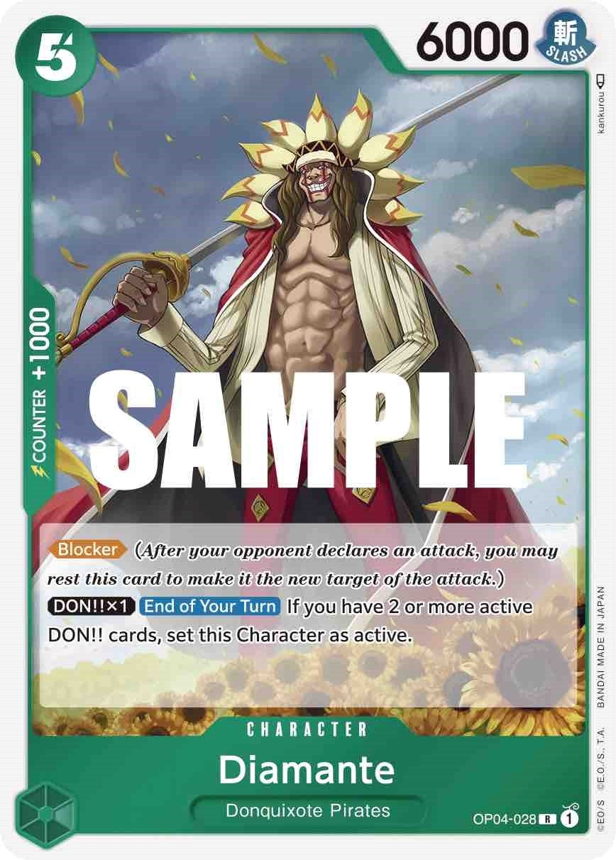 Image for Diamante (Kingdoms of Intrigue) (OP04-028) - One Piece Card Game