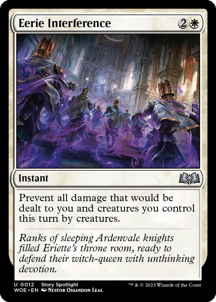 Image for Eerie Interference (Wilds of Eldraine) (12) - Magic: The Gathering