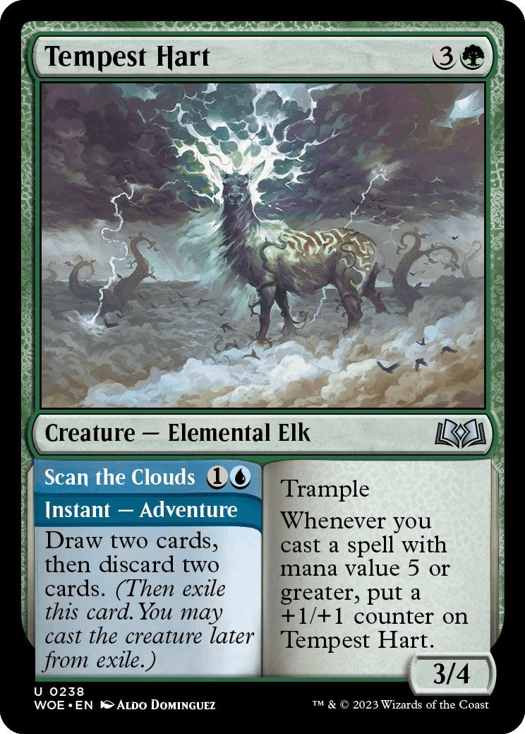 Image for Tempest Hart (Wilds of Eldraine) (238) - Magic: The Gathering