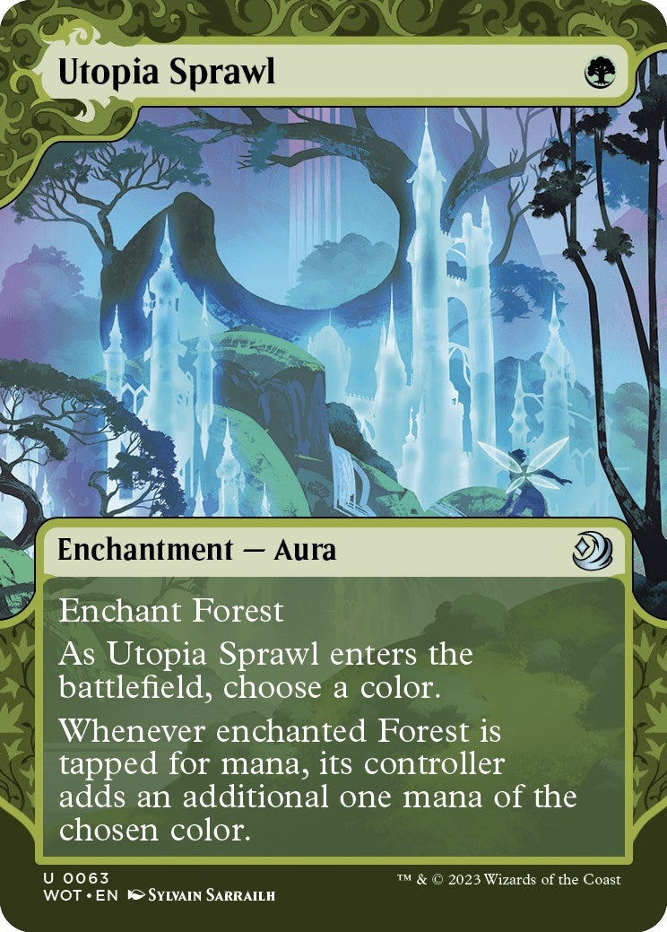 Image for Utopia Sprawl (Wilds of Eldraine: Enchanting Tales) (63) - Magic: The Gathering