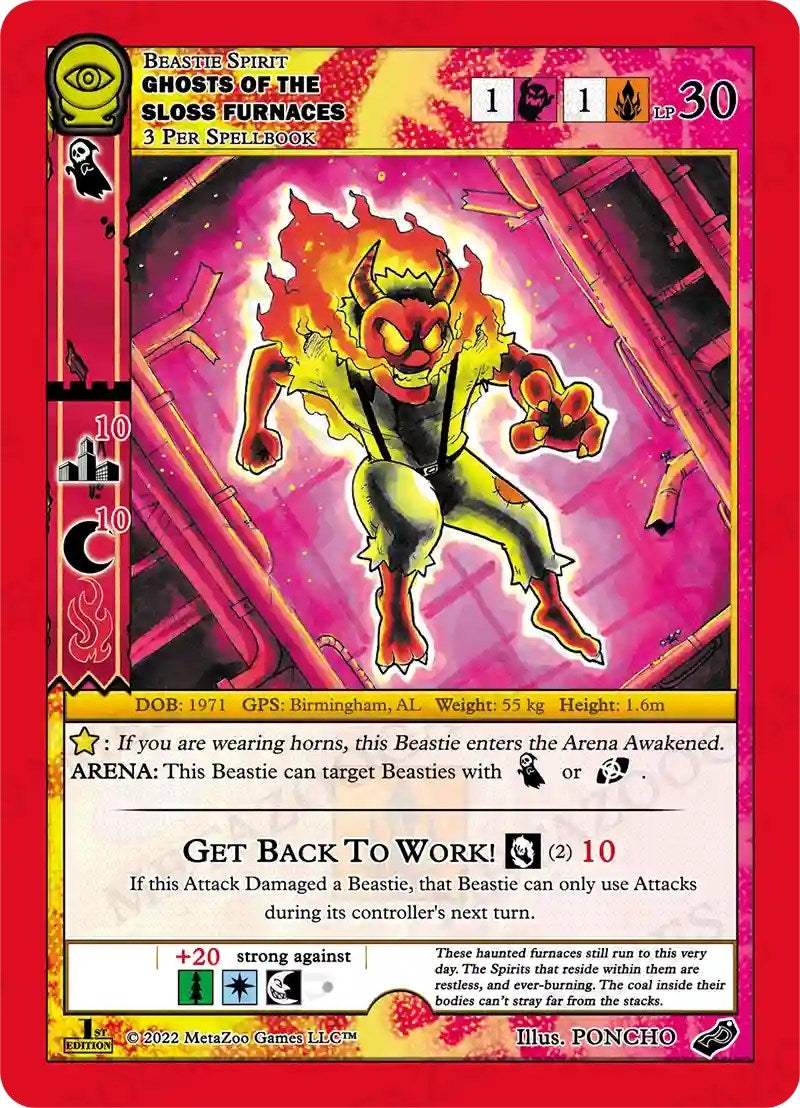 Image for Ghosts of the Sloss Furnaces (Blister Pack Promo) (Seance: First Edition) - MetaZoo