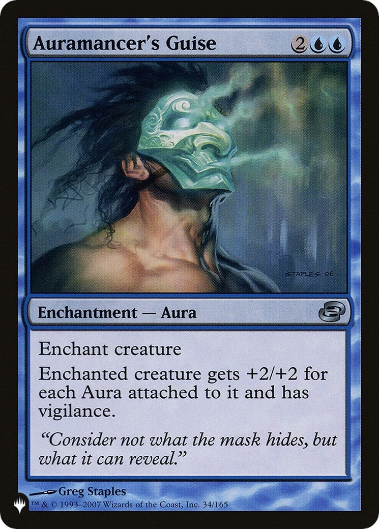 Image for Auramancer's Guise (The List Reprints) (34/165) - Magic: The Gathering