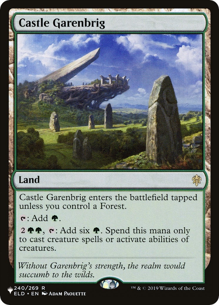 Image for Castle Garenbrig (The List Reprints) (240/269) - Magic: The Gathering