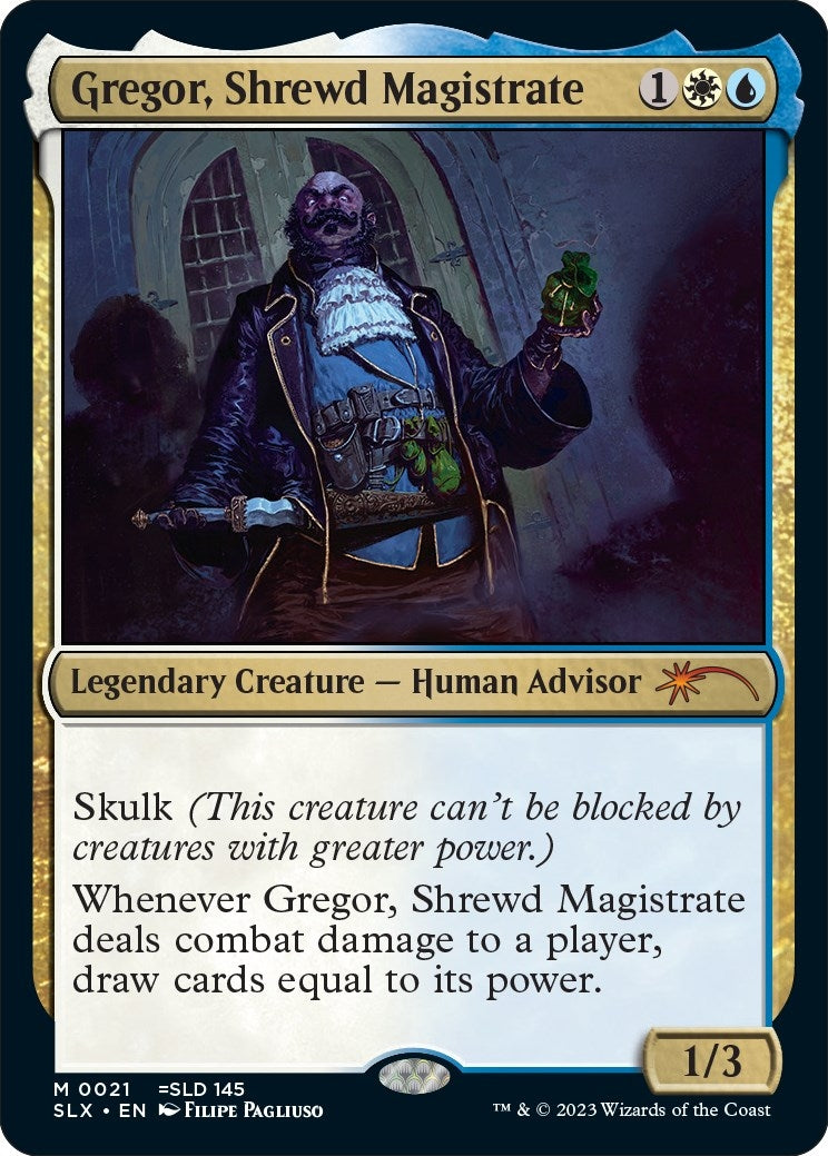Image for Gregor, Shrewd Magistrate (SLX Cards) (21) - Magic: The Gathering