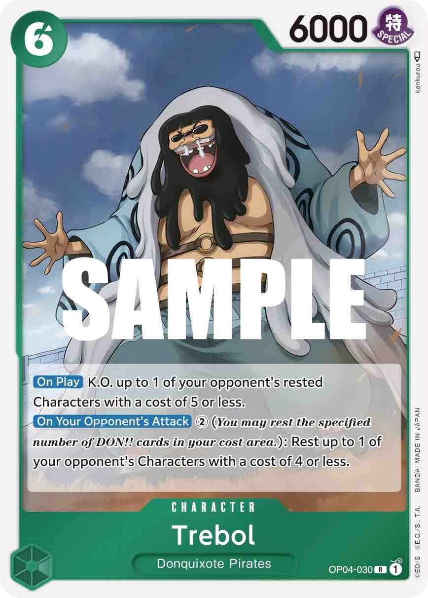 Image for Trebol (Kingdoms of Intrigue) (OP04-030) - One Piece Card Game
