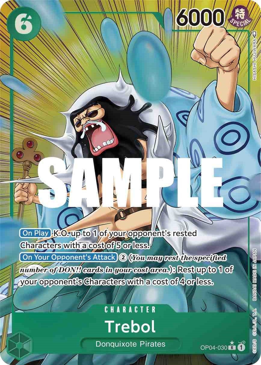 Image for Trebol (Alternate Art) (Kingdoms of Intrigue) (OP04-030) - One Piece Card Game