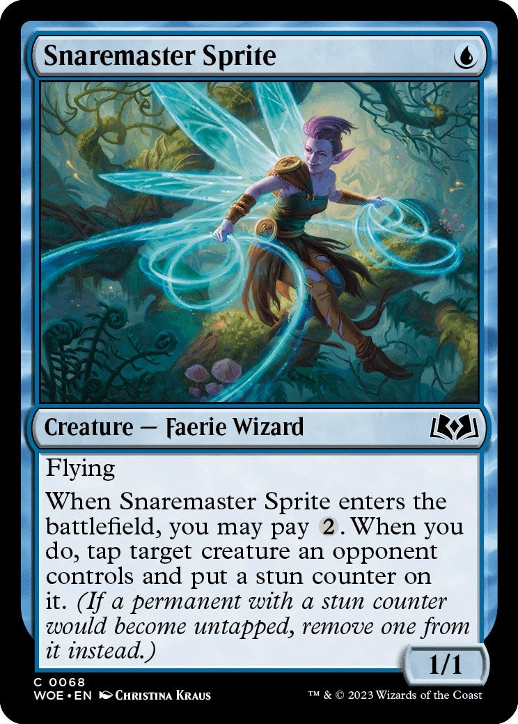 Image for Snaremaster Sprite (Wilds of Eldraine) (68) - Magic: The Gathering