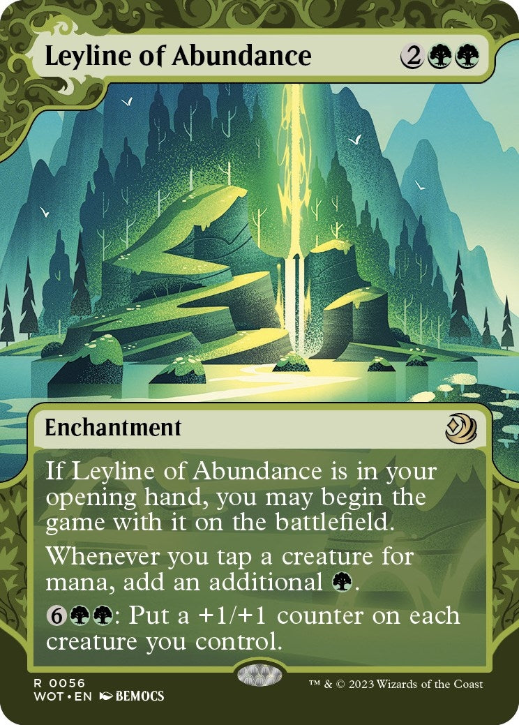 Image for Leyline of Abundance (Wilds of Eldraine: Enchanting Tales) (56) - Magic: The Gathering