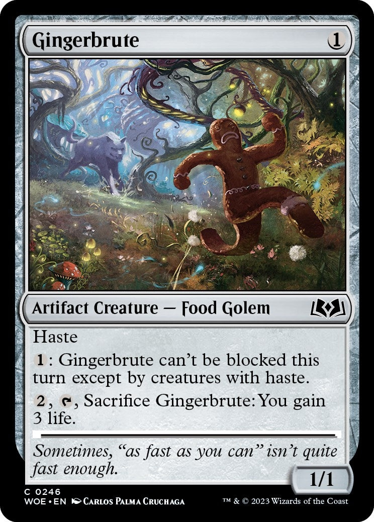 Image for Gingerbrute (Wilds of Eldraine) (246) - Magic: The Gathering