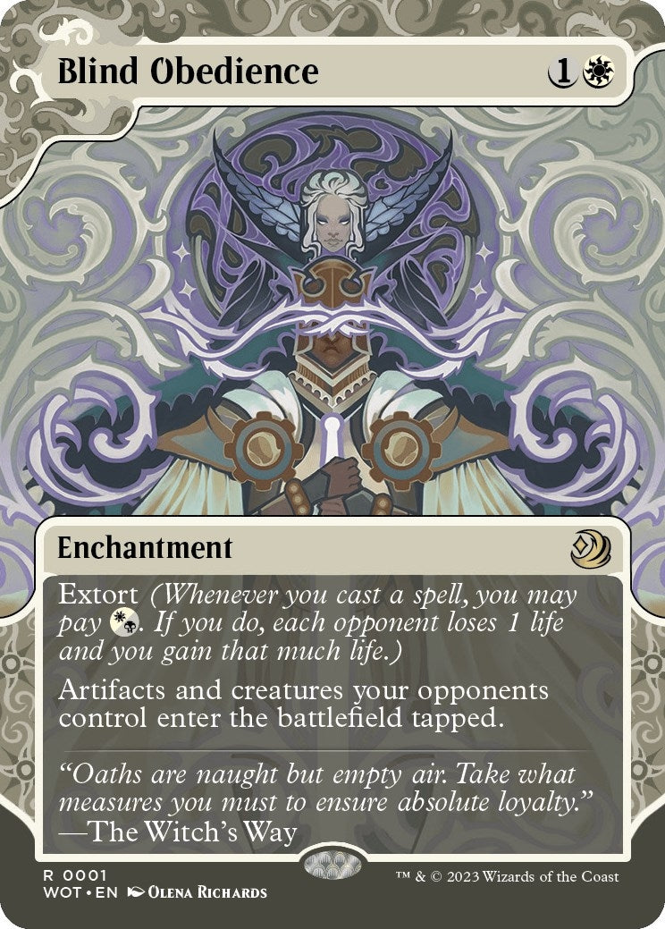Image for Blind Obedience (Wilds of Eldraine: Enchanting Tales) (1) - Magic: The Gathering