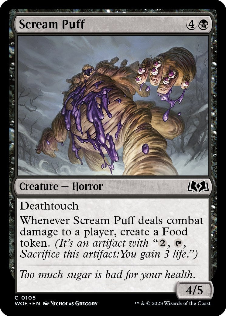 Image for Scream Puff (Wilds of Eldraine) (105) - Magic: The Gathering