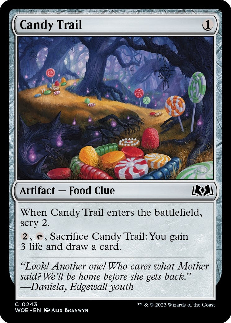 Image for Candy Trail (Wilds of Eldraine) (243) - Magic: The Gathering