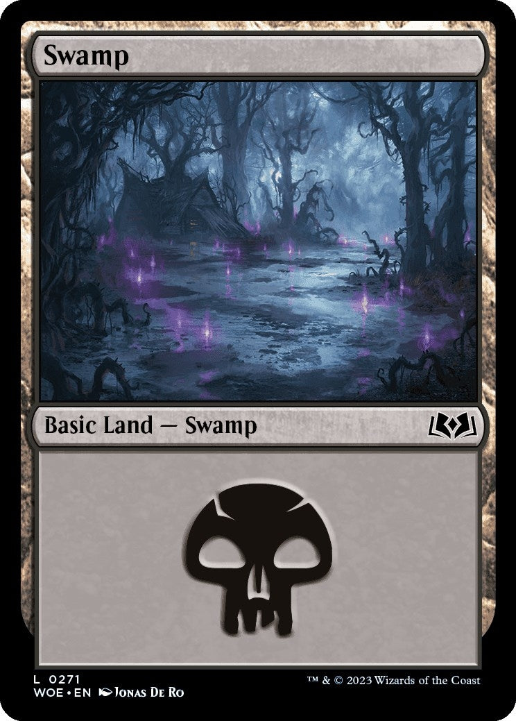 Image for Swamp (0271) (Wilds of Eldraine) (271) - Magic: The Gathering