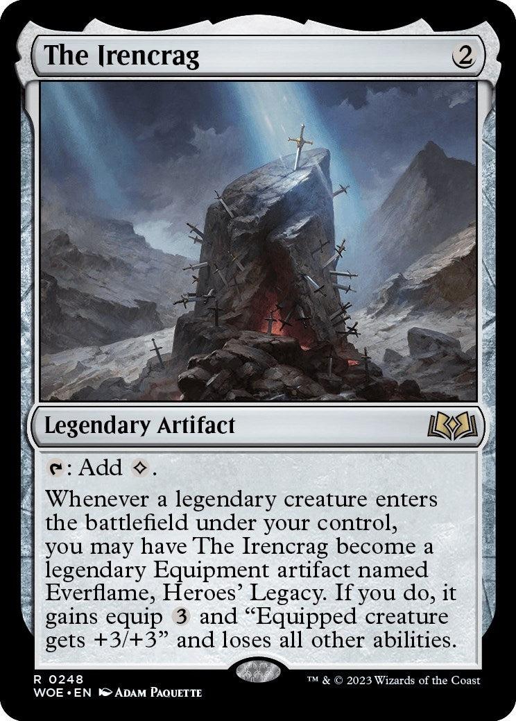 Image for The Irencrag (Wilds of Eldraine) (248) - Magic: The Gathering