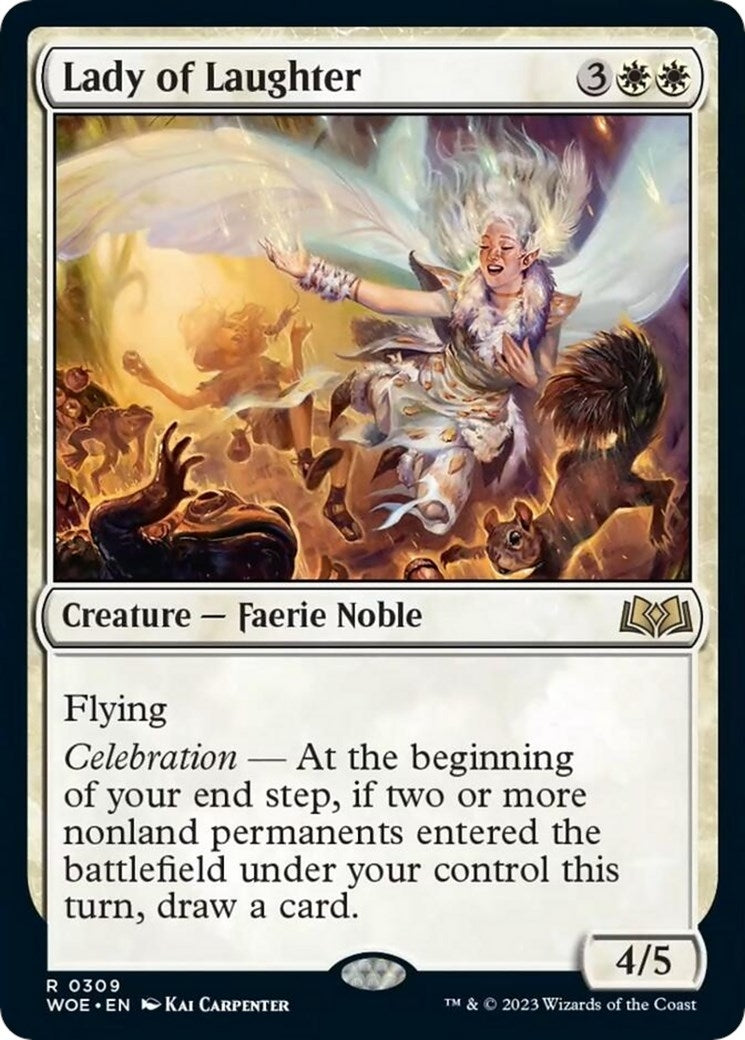Image for Lady of Laughter (Wilds of Eldraine) (309) - Magic: The Gathering