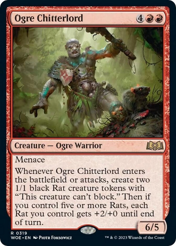 Image for Ogre Chitterlord (Wilds of Eldraine) (319) - Magic: The Gathering