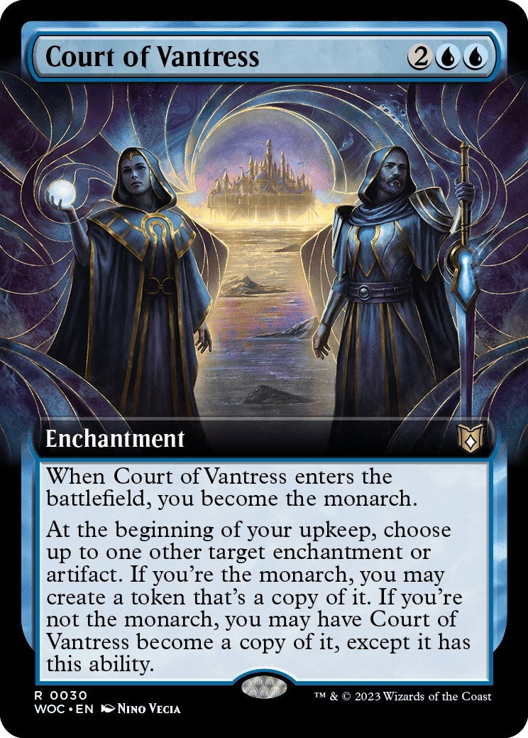 Image for Court of Vantress (Extended Art) (Commander: Wilds of Eldraine) (30) - Magic: The Gathering