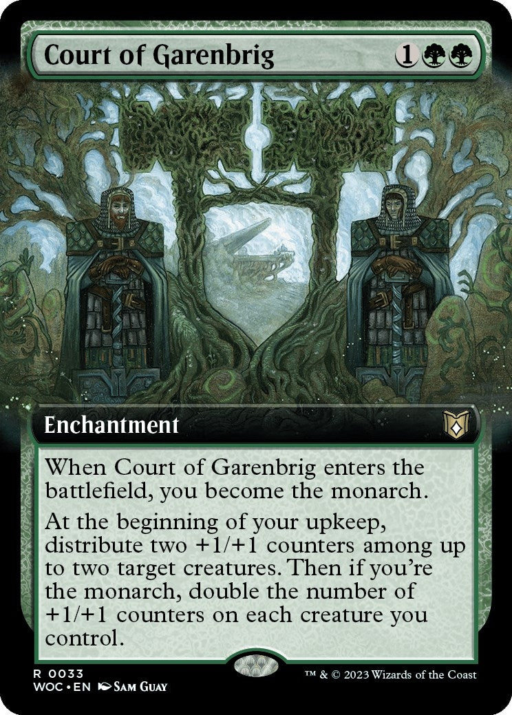 Image for Court of Garenbrig (Extended Art) (Commander: Wilds of Eldraine) (33) - Magic: The Gathering