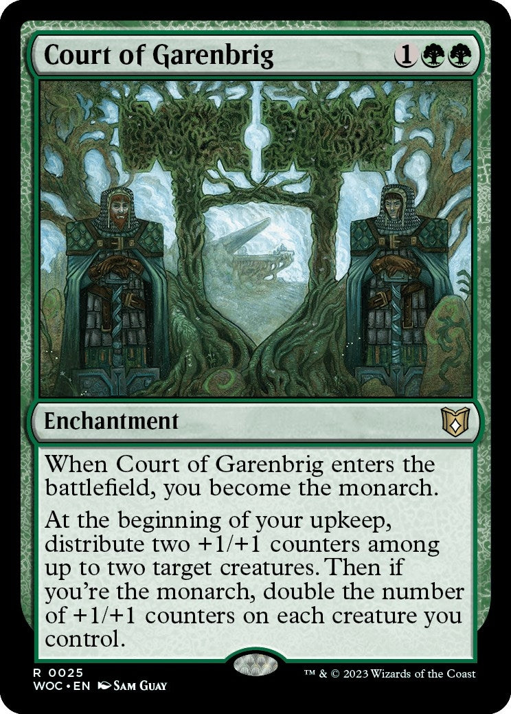 Image for Court of Garenbrig (Commander: Wilds of Eldraine) (25) - Magic: The Gathering