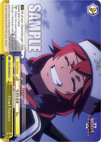 Image for Cruel Nature (Nazarick: Tomb of the Undead Vol.2) (OVL/S99-E023 CC) - Weiss Schwarz
