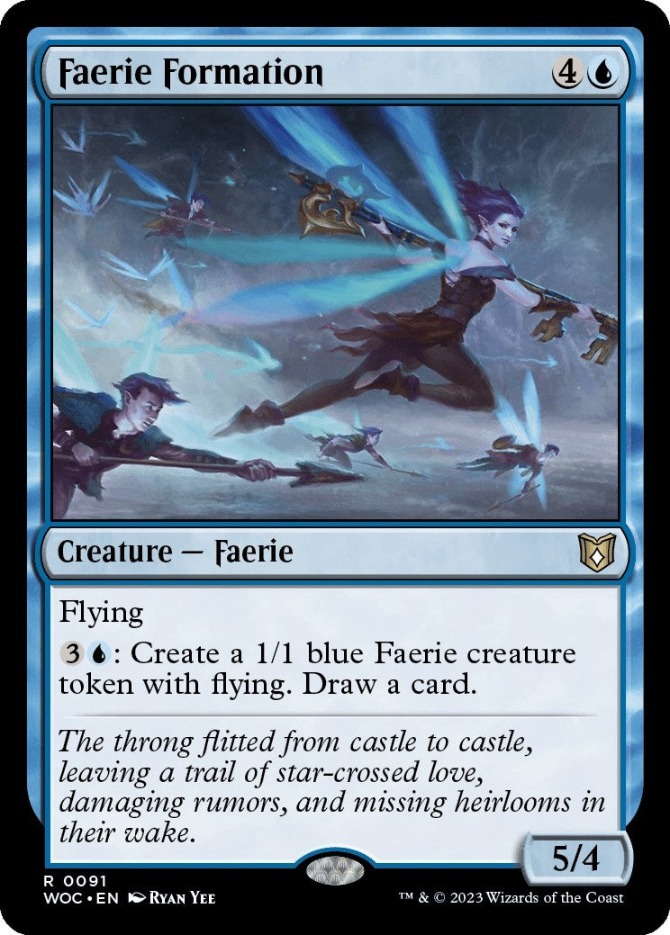 Image for Faerie Formation (Commander: Wilds of Eldraine) (91) - Magic: The Gathering
