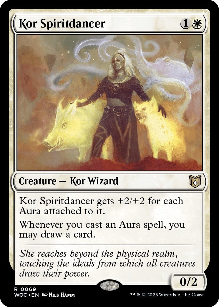 Image for Kor Spiritdancer (Commander: Wilds of Eldraine) (69) - Magic: The Gathering