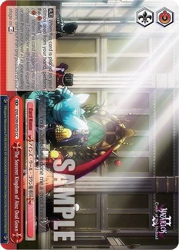 Image for The Sorcerer Kingdom of Ainz Ooal Gown (Nazarick: Tomb of the Undead Vol.2) (OVL/S99-E075 CC) - Weiss Schwarz