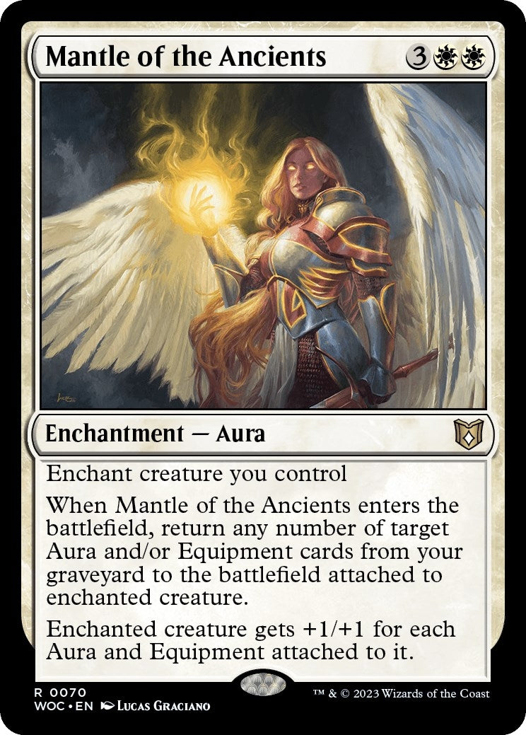 Image for Mantle of the Ancients (Commander: Wilds of Eldraine) (70) - Magic: The Gathering