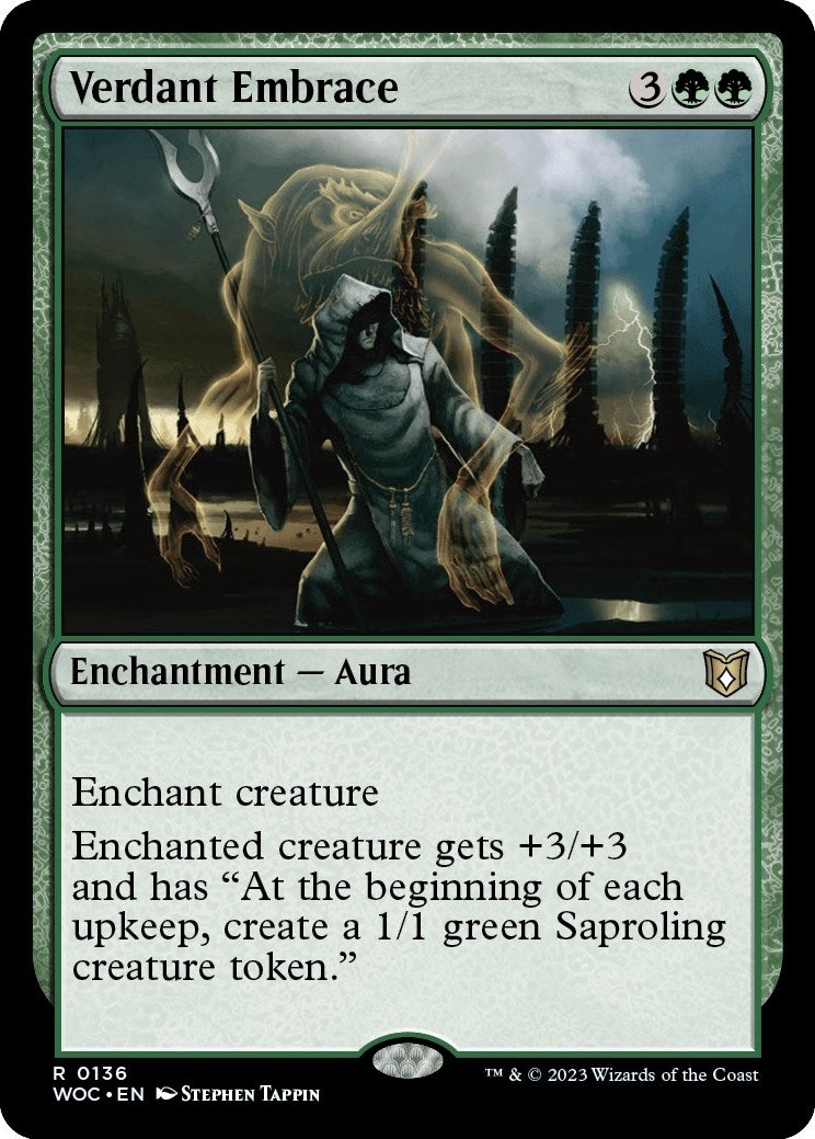 Image for Verdant Embrace (Commander: Wilds of Eldraine) (136) - Magic: The Gathering
