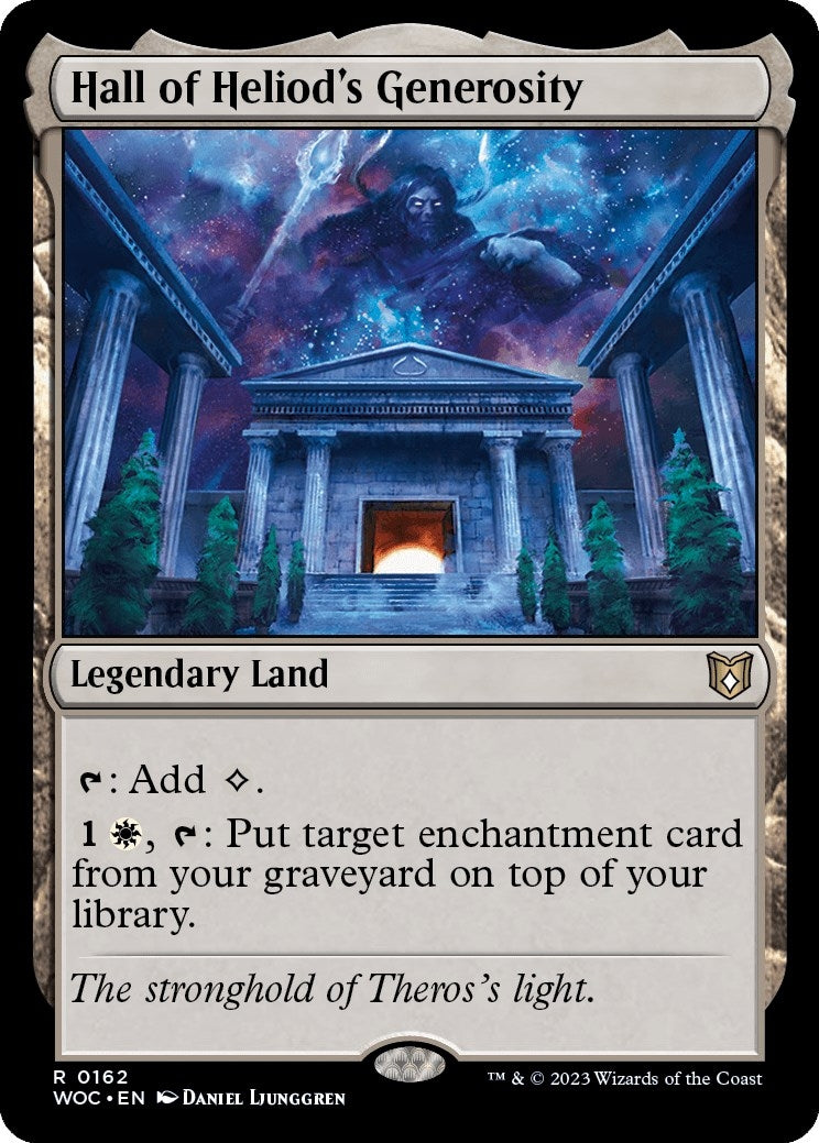 Image for Hall of Heliod's Generosity (Commander: Wilds of Eldraine) (162) - Magic: The Gathering