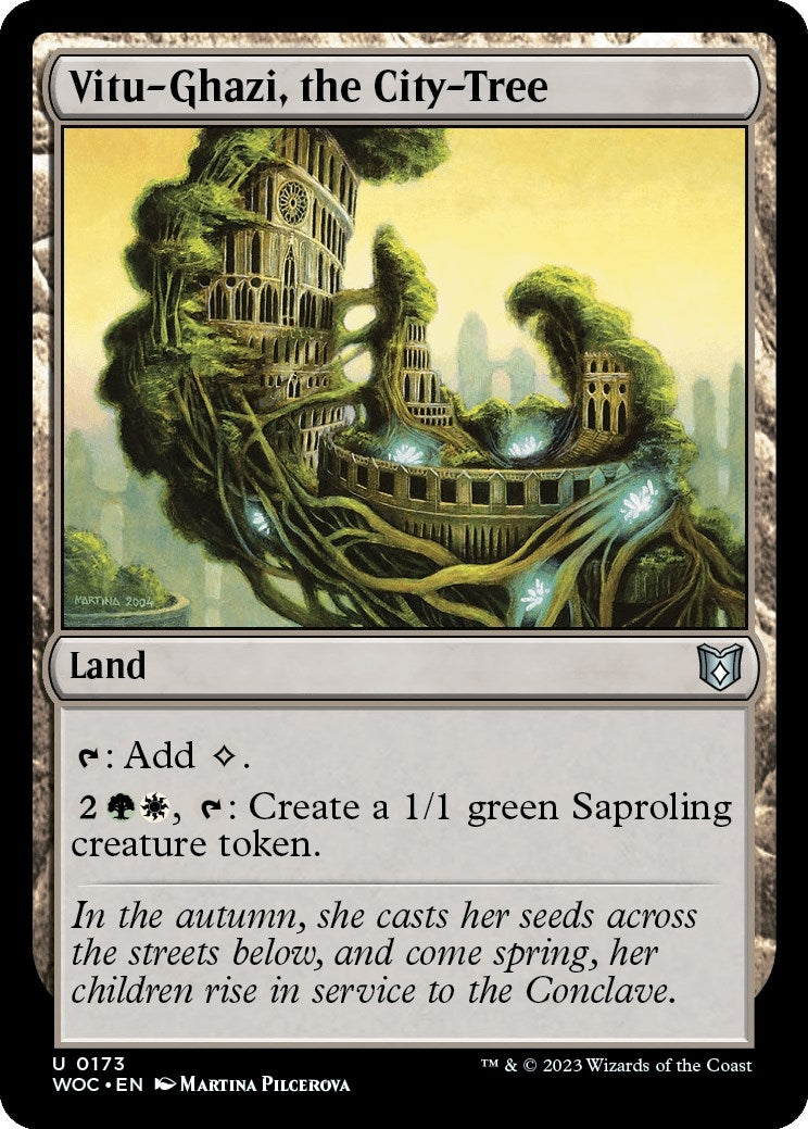 Image for Vitu-Ghazi, the City-Tree (Commander: Wilds of Eldraine) (173) - Magic: The Gathering