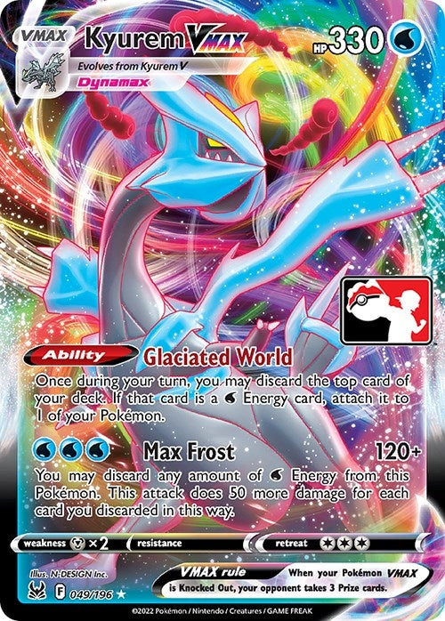 Image for Kyurem VMAX (Prize Pack Series Cards) (049/196) - Pokemon