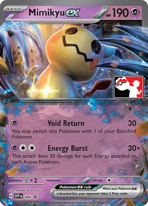 Image for Mimikyu ex (Prize Pack Series Cards) (004) - Pokemon