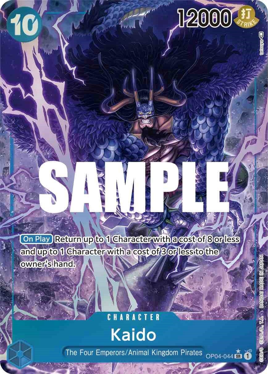 Image for Kaido (Alternate Art) (Kingdoms of Intrigue) (OP04-044) - One Piece Card Game