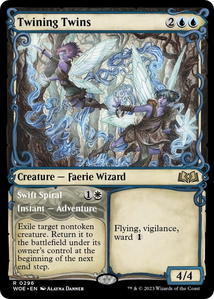 Image for Twining Twins (Showcase) (Wilds of Eldraine) (296) - Magic: The Gathering