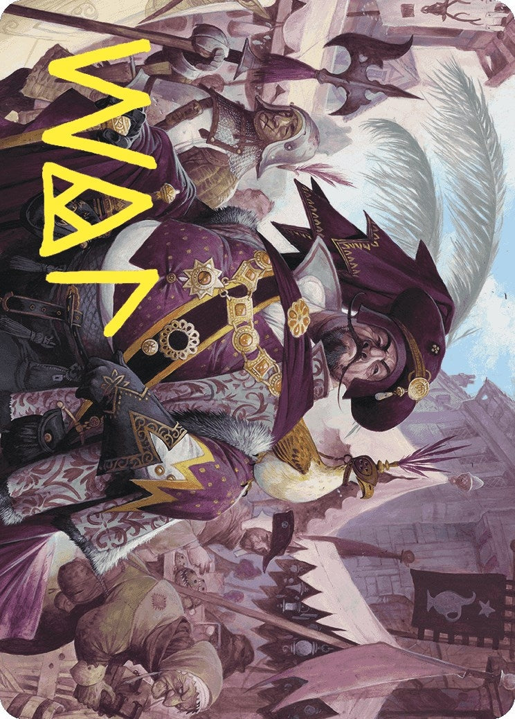 Image for Discerning Financier Art Card (Gold-Stamped Signature) (Art Series: Wilds of Eldraine) (2) - Magic: The Gathering