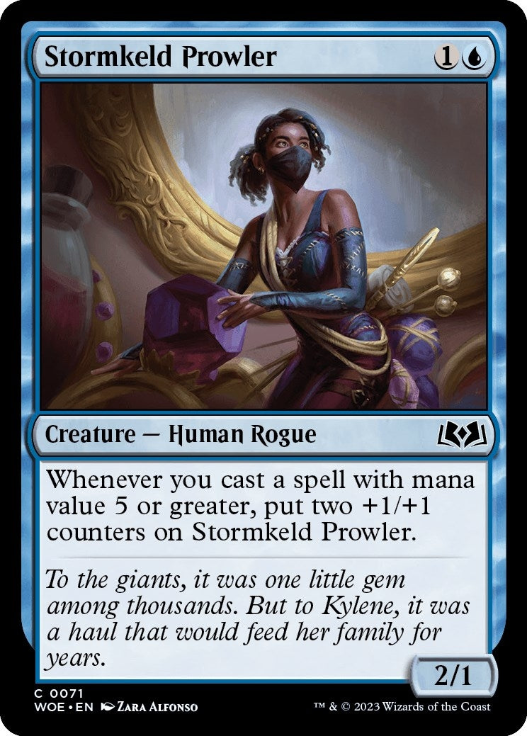 Image for Stormkeld Prowler (Wilds of Eldraine) (71) - Magic: The Gathering